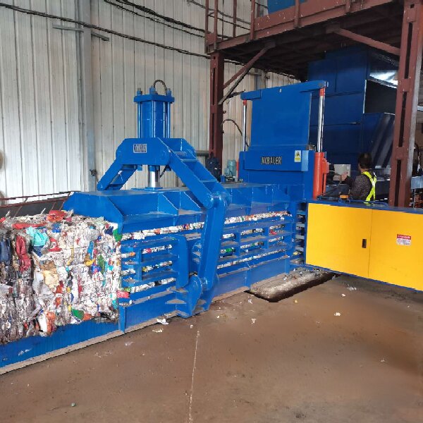 NKW180QT Closed Door PET Bottle Recycling Baler