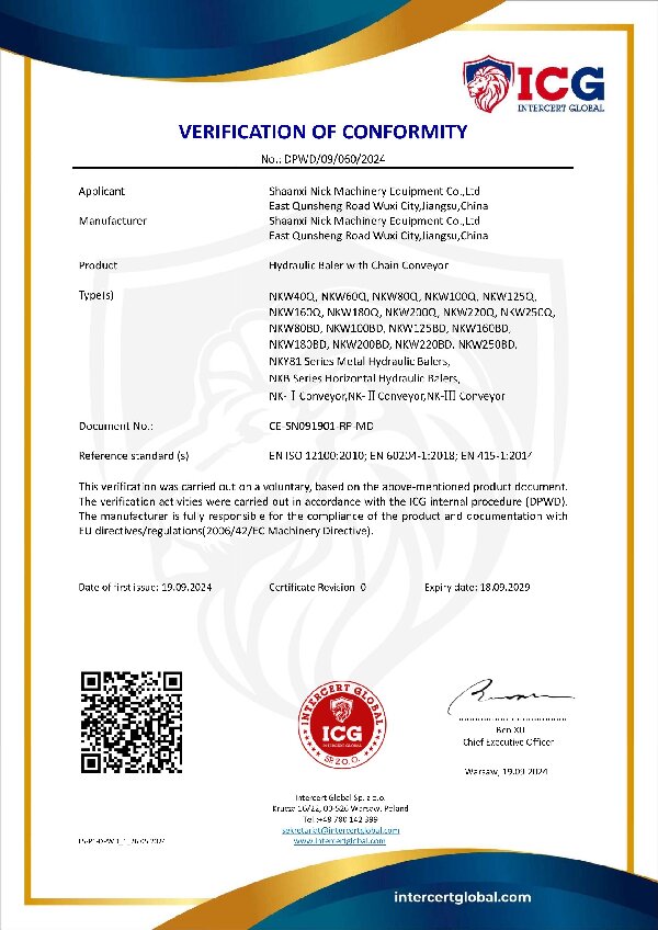 Certifications