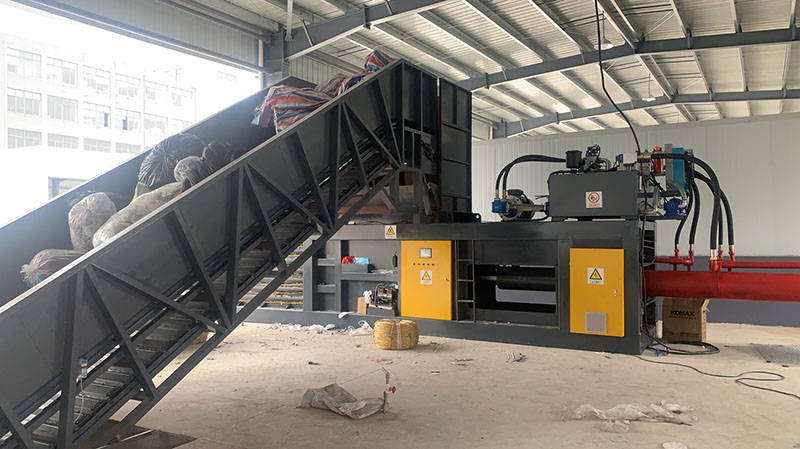 Application of NickBaler Servo-Hydraulic Balers in the Waste Paper Processing Industry